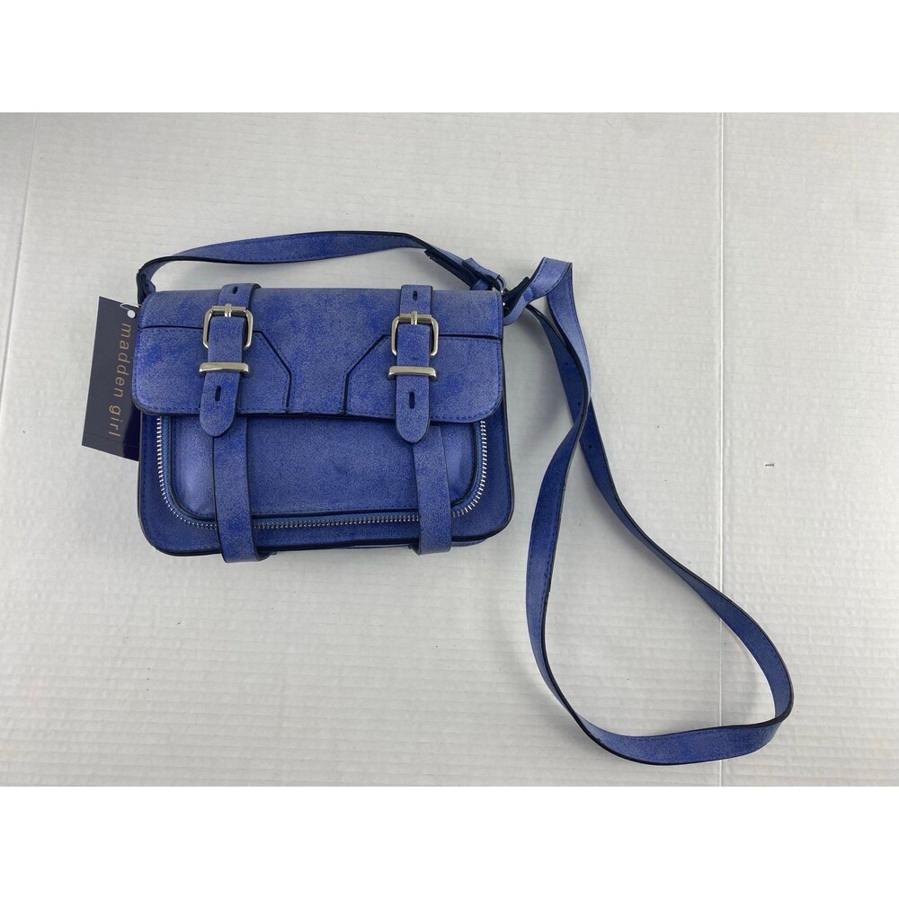 Madden Girl crossbody purse Blue See Pics for Condition NEW With Tag